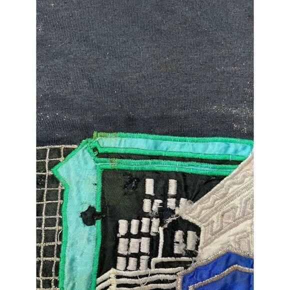 VINTAGE Bonnie & Boerer Time Square New York City Sweatshirt Women Medium 80s - Picture 7 of 13